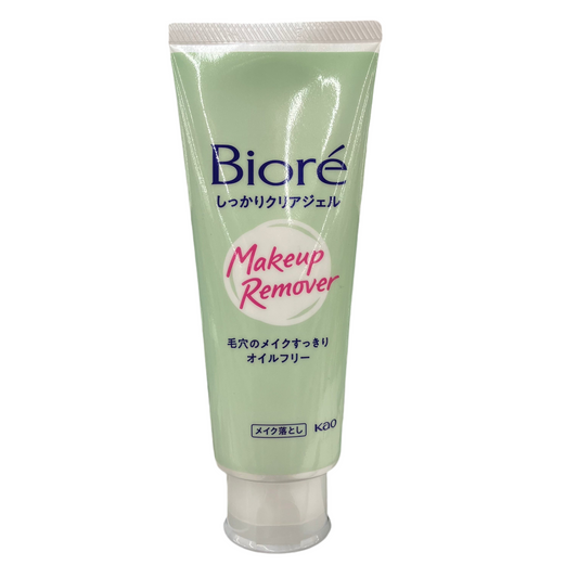 Biore Strong Clear Gel Oil-Free Makeup Remover 170g – Made in Japan Front side