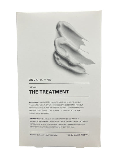 Bulk Homme The Treatment Revitalizing Hair Conditioner for Men – Repair, Strengthen & Heat Protect
 Made in Japan product image front side