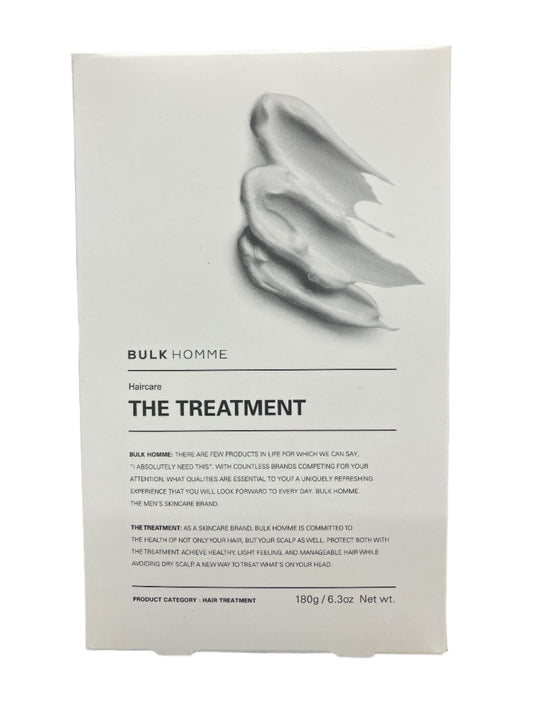 Bulk Homme The Treatment Revitalizing Hair Conditioner for Men – Repair, Strengthen & Heat Protect
 Made in Japan product image front side