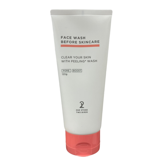 Peeling Wash CR Facial Cleanser 120g – Made in Japan product image Front side 